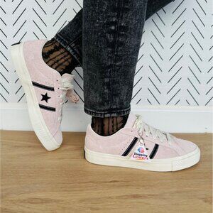 Converse One Star Academy Pro Ox Suede Low Women Shoes Sz 7 Pink Sneaker A08490C